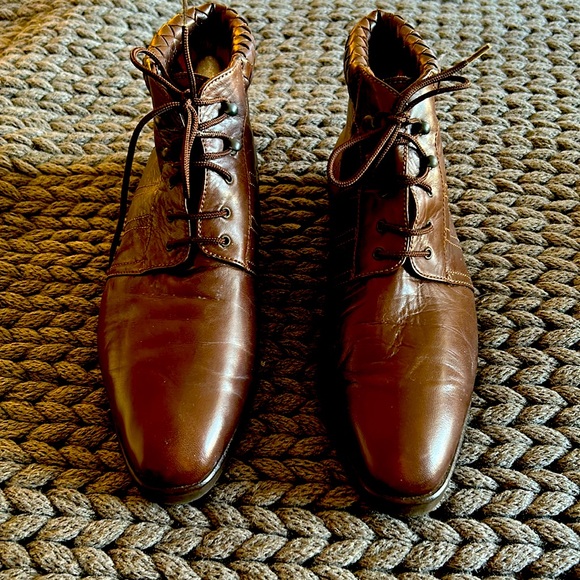 Bottega Veneta Brown Leather Ankle Boot